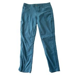 KUHL Woman's Jeans/Pants 6 SHORT (Petite), Teal/Blue, Lightweight performance